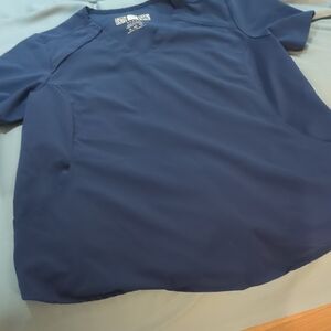 WonderWink Renew Navy V-Neck Scrub Top